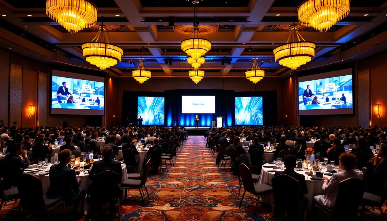 Corporate conference photography